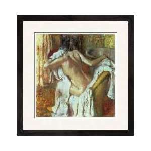  Woman Drying Herself C188892 Framed Giclee Print
