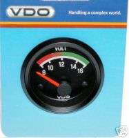 VDO 12V Voltmeter Gauge 2 1/16 for VW Sand Rail Buggy  