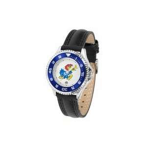  Kansas Jayhawks Competitor Ladies Watch with Leather Band 
