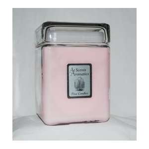  Pink Tulip 40 oz. Square Jar Candle