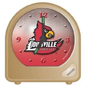  NCAA Louisville Cardinals Alarm Clock   Travel Style