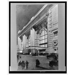  Union Station building,railroad,Kansas City,MO,c1913