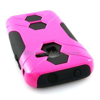 Pink Dual Flex Hard Case Cover For Samsung Conquer 4G  