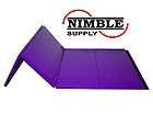 4x8 Purple Gymnastics Mat Folding Gym Panel Mat