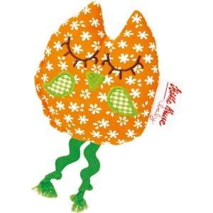  Kathe Kruse Baby Shaking Toy   Orange Owl Toys & Games