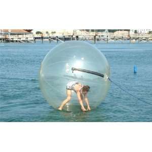 Walk on Water Ball Zorb Inflatable Roller Ball in water  
