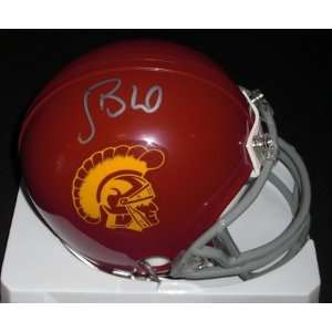 John David Booty Autographed Southern California USC Mini Helmet 