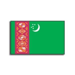 TURKMENISTAN Flag   Window Bumper Laptop Sticker