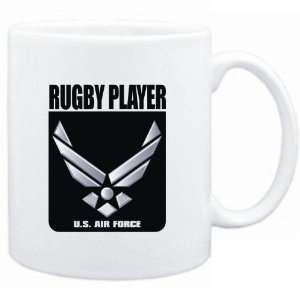  Mug White  Rugby Player   U.S. AIR FORCE  Sports Sports 