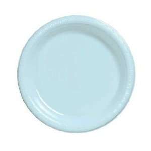  Pastel Blue 7 Plastic Plate   50 Ct Pk Health & Personal 