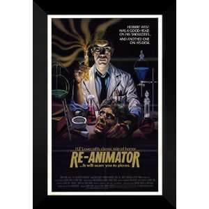   Re Animator 27x40 FRAMED Movie Poster   Style B   1985