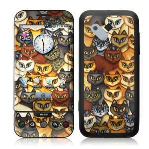  Cats Design Protective Skin Decal Sticker for T mobile HTC Google 