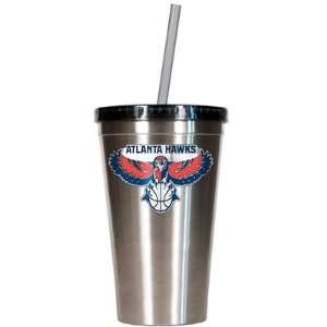  NBA 16 Ounce Stainless Steel Insulated Tumbler with Straw 