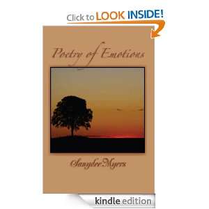 Poetry of Emotions Sanydee Myers  Kindle Store