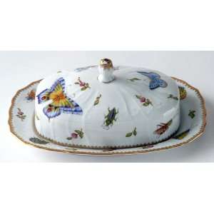    Anna Weatherley Spring in Budapest Butter Dish