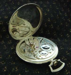   Estate Vintage Deco Mens HIGH GRADE EARLY BULOVA Pocket Watch  