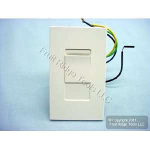   White Monet Slide Light Dimmer Switch 600W Incandescent MNI06 1LW