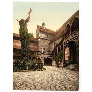   of The Castle court, Nuremberg, Bavaria, Germany