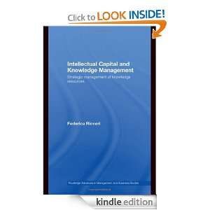 Intellectual Capital and Knowledge Management Strategic Management of 
