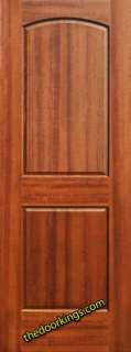 mahogany wood interior door