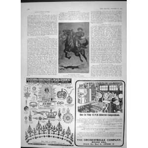  1904 ADVERTISEMENT DIAMOND ORCHESTRELLE COMPANY LONDON 