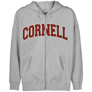   Cornell Big Red Youth Ash Arch Applique Full Zip Hoody Sports