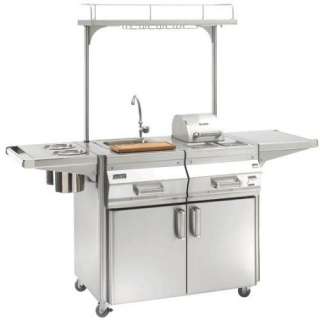 Entertain and enjoy your backyard this Portable Stand Alone Stainless 