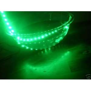  24 Green LEDs. NEON Light Strip 12V LED W/ 3M Tape (14 