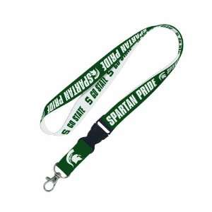  NCAA Michigan State Spartans Lanyard with detachable 