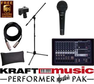 Exclusively at Kraft Music The Yamaha EMX512SC PERFORMER PAK gives 