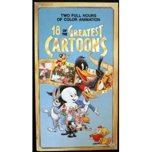  18 of the Greatest Cartoons vhs 