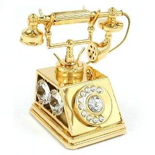  HOME ACCENTS CRYSTAL TELEPHONE
