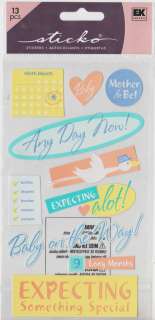 NEW Sticko EXPECTING MOTHER stickers nine months pregnancy  
