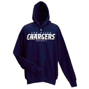  San Diego Chargers Navy Critical Victory Hooded Sweatshirt 
