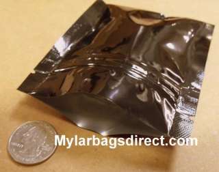   ct. 3.5x4 Mylar Ziplock Mini Pouch Heirloom Seed/Spice Storage bag