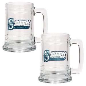  Seattle Mariners Set of 2 Beer Mugs