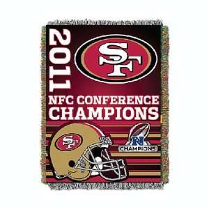  San Francisco 49ers 2011 NFC Conference Championship 48x60 