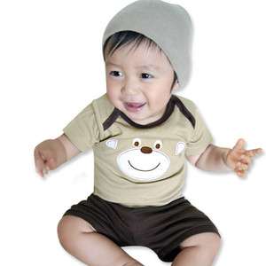 New Baby Boy JuJu Infant Cotton Clothing All In One Set  