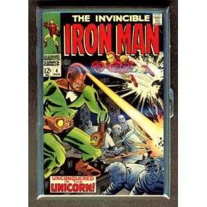 IRON MAN #4 1968 COMIC BOOK ID CIGARETTE CASE WALLET