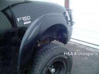 FORD F150 97 03 FENDER FLARES PAINTABLE 98 99 00 01 02 PAINTABLE 