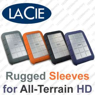 LaCie Rugged Sleeves for 320GB 500GB 2.5 Hard Drives  