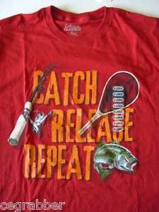 NEW Life Style Classics Fishing Print T Shirt M 4XL  