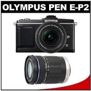  Olympus Pen E P2 Micro 4/3 12.3 MP Digital Camera & 14 