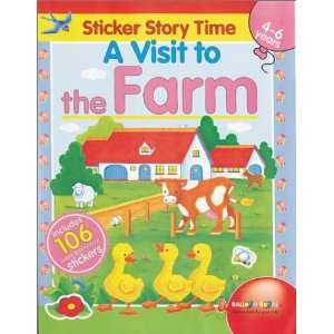   to the Farm Sticker Story Time (9780806922607) Balloon Books Books