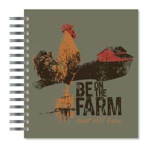  On The Farm, Rooster, Picture Photo Album, 18 Pages, Holds 72 Photos 