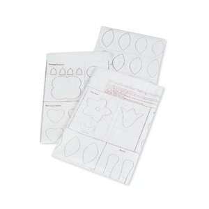  Printed Nonwoven Fusible Interfacing Pack Arts, Crafts 