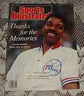 1982 Sports Illustrated Dr J Julius Erving 76ers p0o9i  