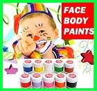 face body painting kit party 5 types paint non toxic
