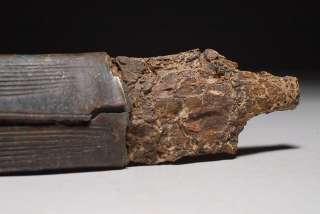  scabbard, dating to around 750 B.C., and from the Villanova culture