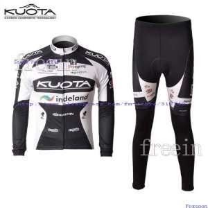  kuota long sleeve cycling jerseys and pants set/cycling wear/cycling 